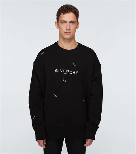 givenchy oversized hooded sweatshirt w logo|givenchy sweatshirt cheap.